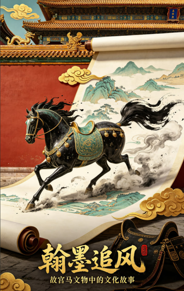 “翰墨追风”故宫马文物中的文化故事(全集)